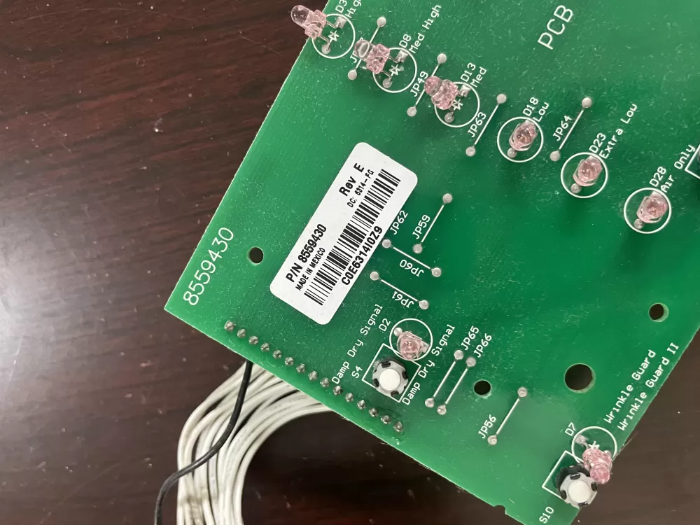 Kenmore Whirlpool 8559430 8558762 Dryer Control Board AZ65063 | KM2119