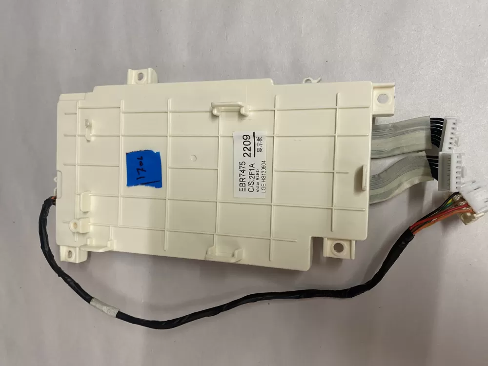 LG Ebr74752201 4941er3005d Washer Control Board Panel AZ210603 | BK1706