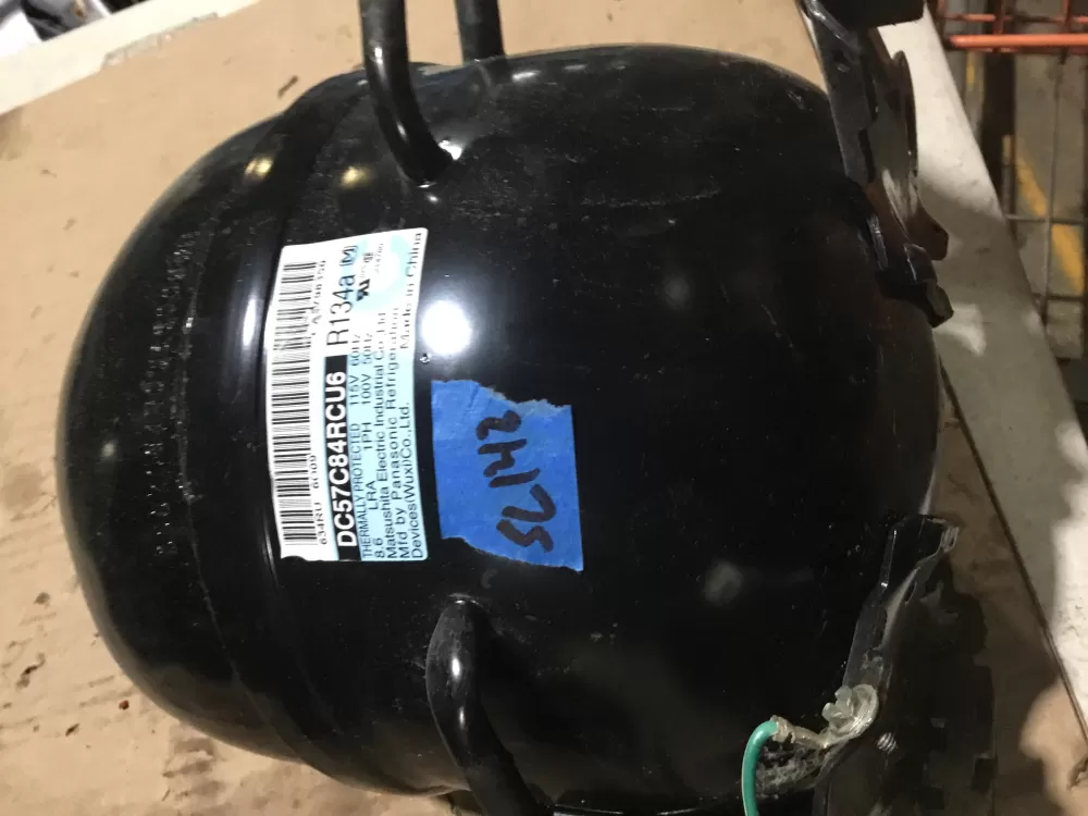 GE Panasonic DC57C84RCU6 Refrigerator Compressor AZ97401 | Sl142