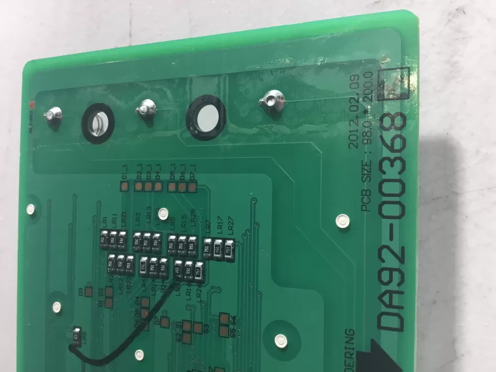 Samsung DA92-00368B Refrigerator Dispenser UI Control Board AZ46008 | NR1775
