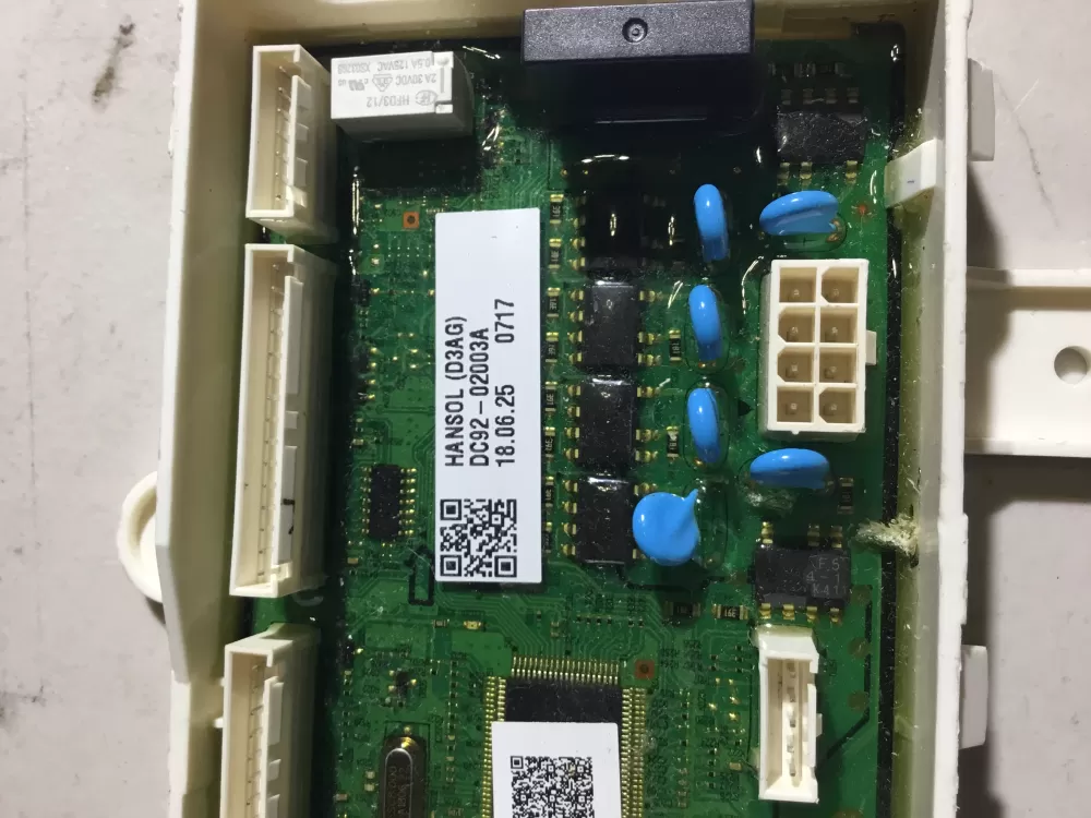 Samsung DC92 02003A Washer Control Board AZ38168 | NRV378