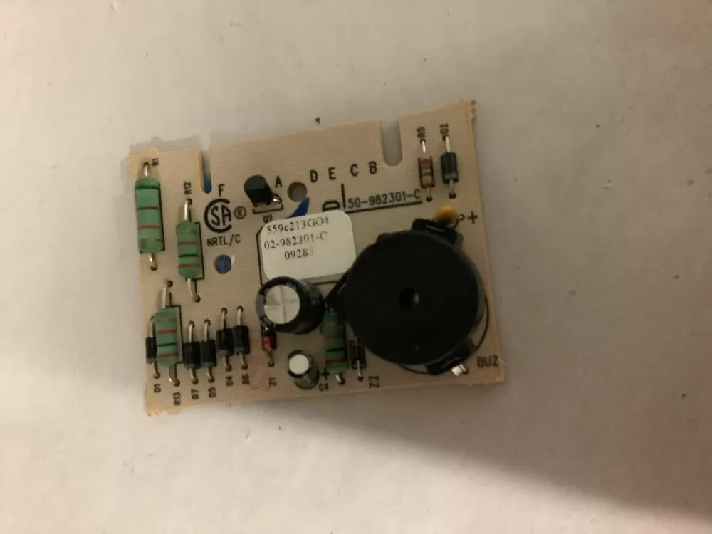 GE 559C213G05 50-982301-D 50-982301-E 559C213G04 50-982301-A WE04X10103 Dryer Control Board