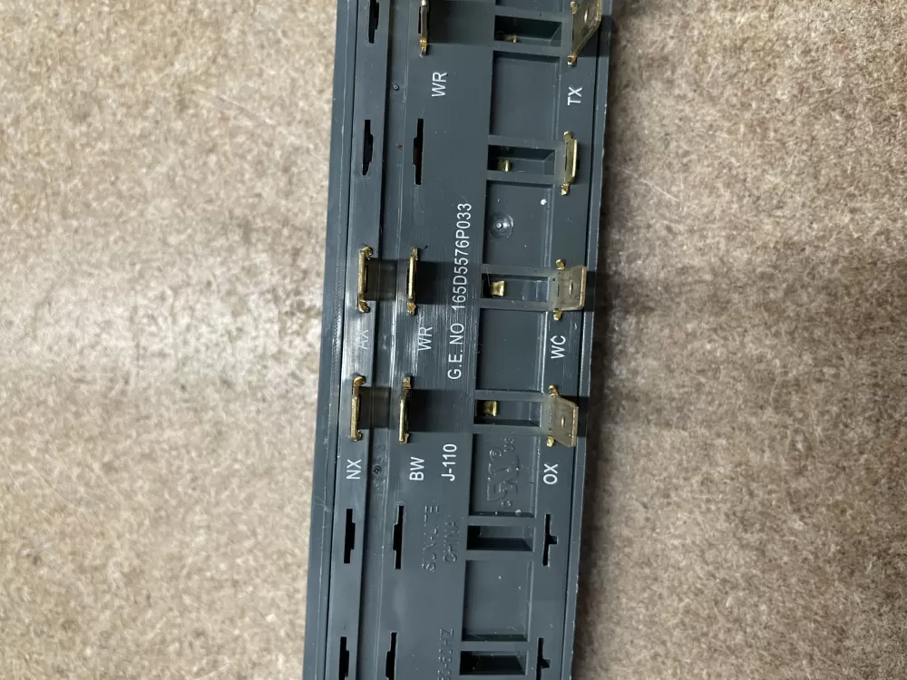GE Hotpoint 165D5576P033 Dishwasher Button Control Panel AZ20658 | KM1039
