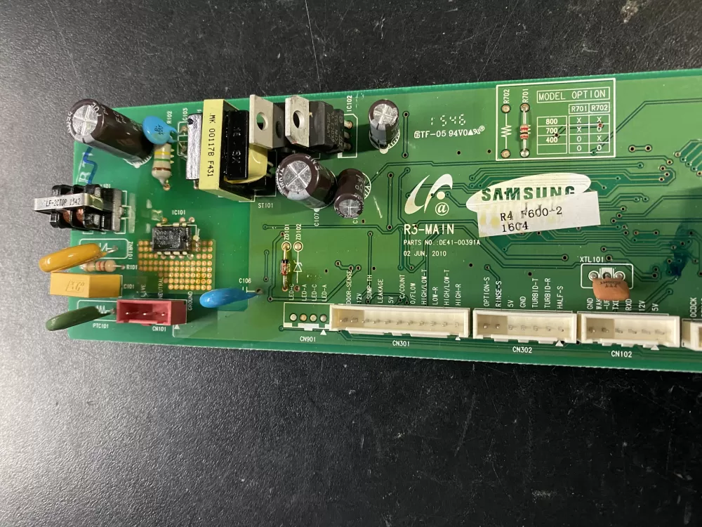 Samsung DE41-00391A Dishwasher Control Board AZ11640 | BK613