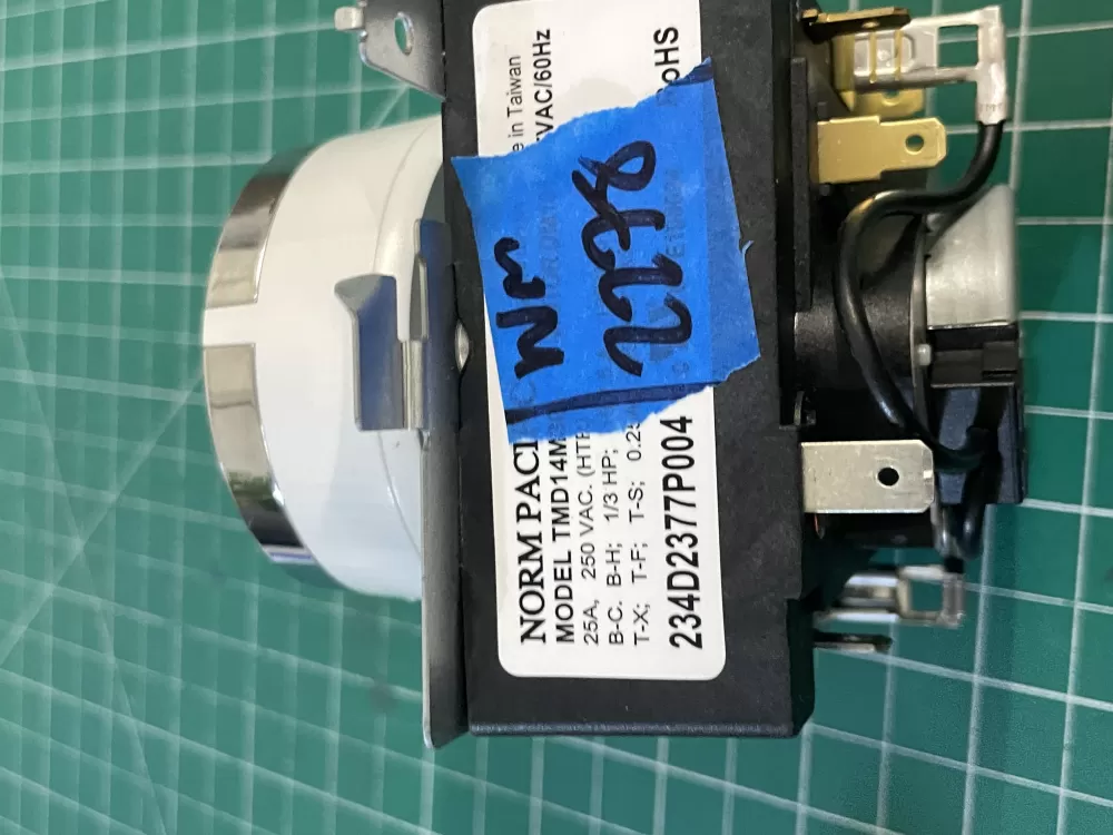 GE WE04X24550 234D2377P004 TMD14M30 Dryer Timer AZ206873 | Wm2278