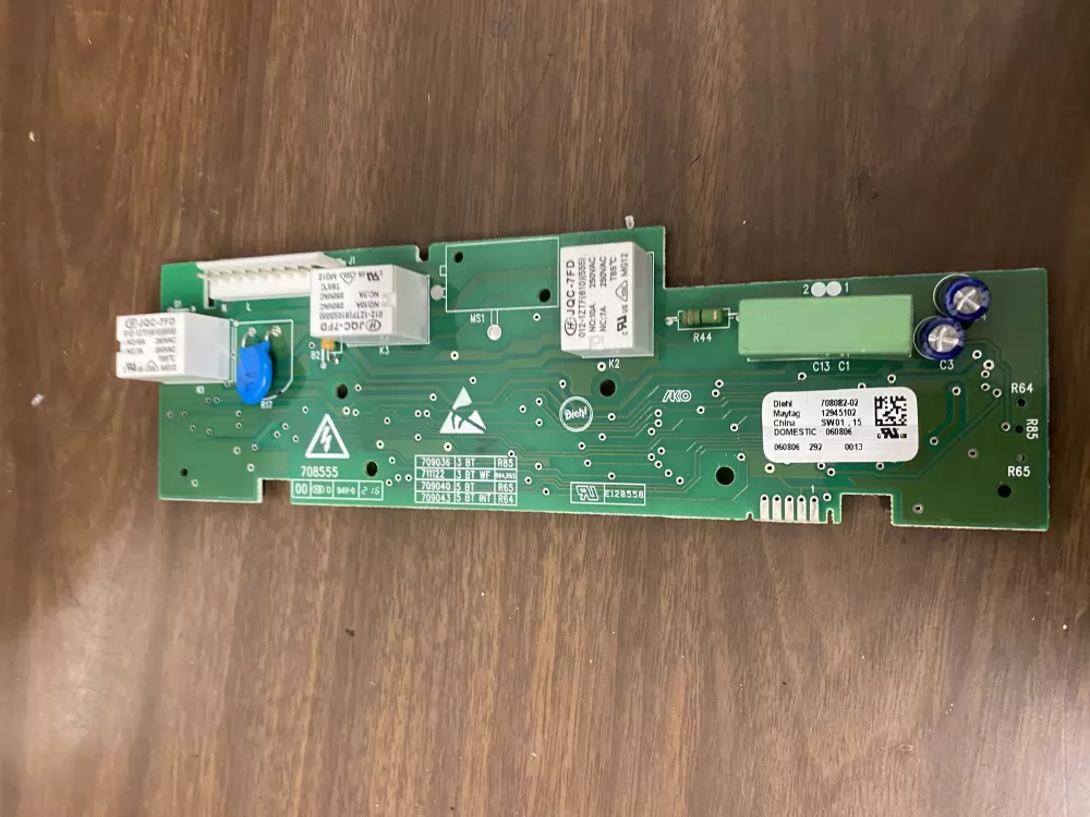 Maytag WP12945106  AP6005026  12945106  67006743  WP67006743  4430680  PS11738652  W10201605 Refrigerator Control Board