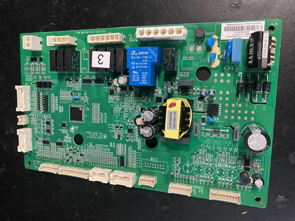 GE 197D8513G102 70213160101GA Refrigerator Control Board
