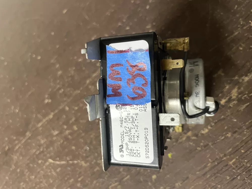 GE 572D520P019 WE4M189 Dryer Timer AZ46920 | Wm638