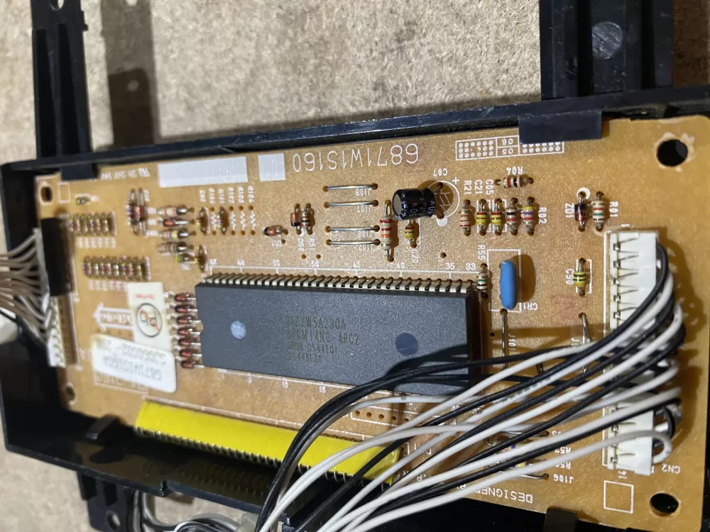 LG 6871W1S160A Microwave UI Main Control Board AZ72152 | BK1317