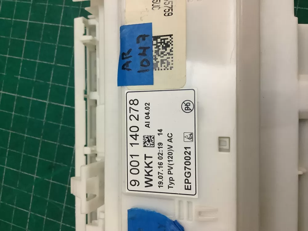 Bosch 9 001 140 278 Dishwasher Control Board AZ218582 | AR1047