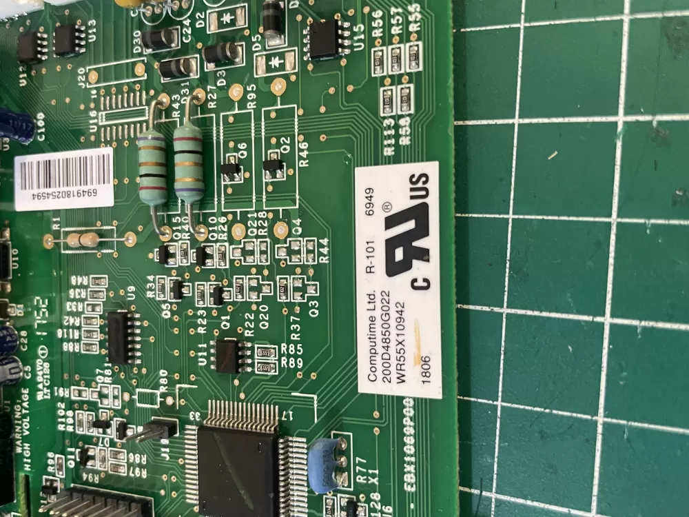 GE 200D6221G028 EBX1110P002 Refrigerator Control Board AZ200861 | Wm860