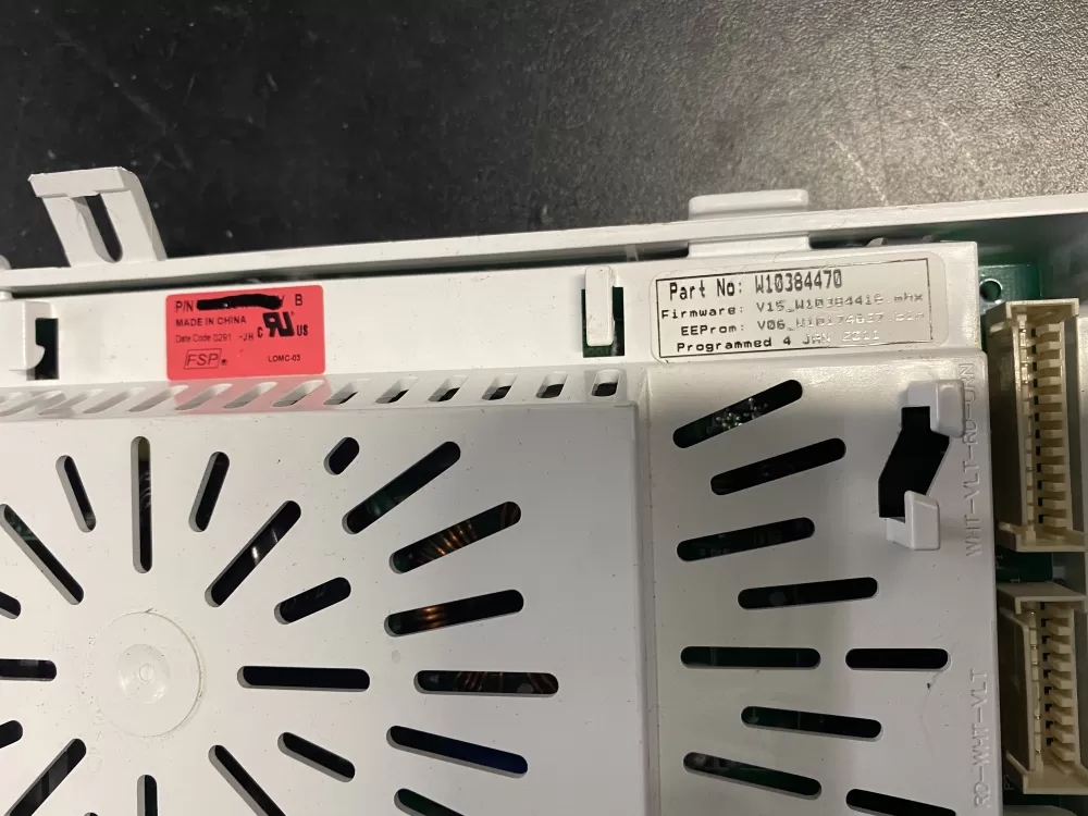 KitchenAid Roper Estate W10384470 Washer Control Board AZ11711 | BK637