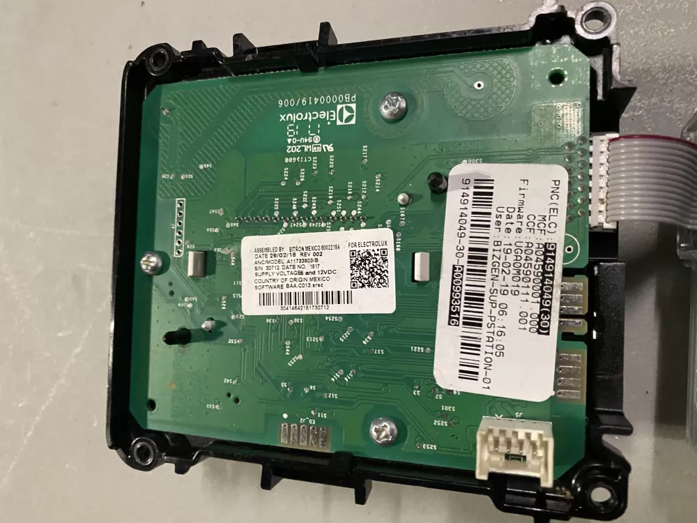 Kenmore 318257704 PS1529074 Washer Control Board Pcb Assembly AZ27811 | BK241