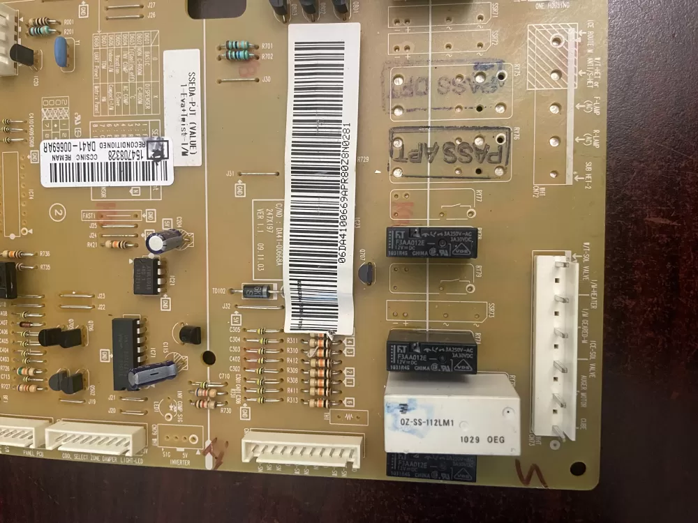 Samsung DA41-00669A DA92-00055A Refrigerator Control Board AZ97196 | KM167