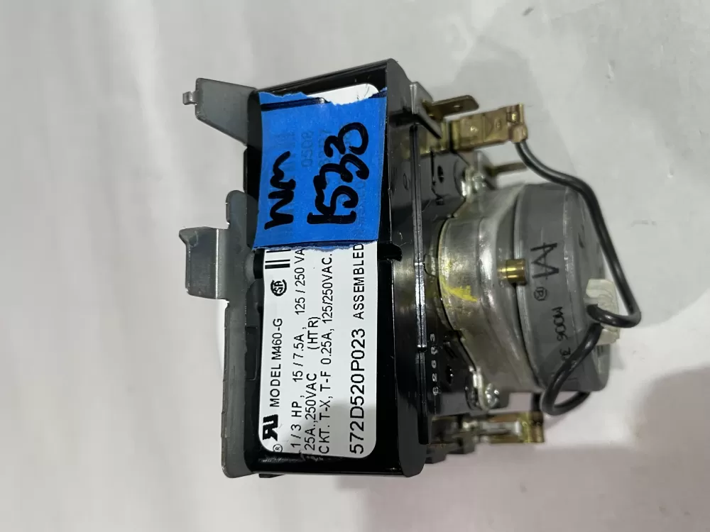 GE 572D520P023 WE4M284 Dryer Timer AZ190714 | Wm1533
