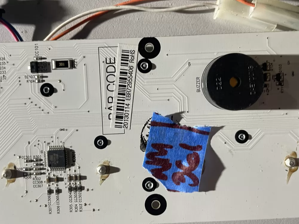 EBR72955406 Refrigerator Control Board Pcb Display AZ40035 | Wm361