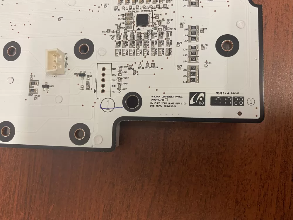 Samsung DA92-00758B Refrigerator Dispenser Display Module AZ47231 | BK947