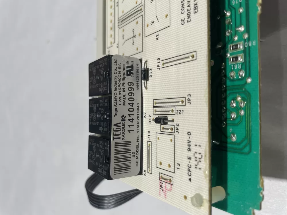 GE 175D5261G040 EBX1129P004 WH12X10614 Washer Control Board AZ111572 | Wm808