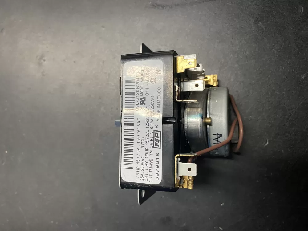 Whirlpool  Amana  Admiral AP6009056 3979618 3979618R 8299783 WP3979618 PS11742198 Dryer Timer