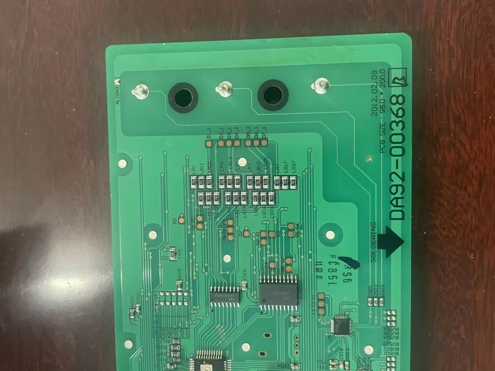 Samsung DA92-00368B Refrigerator Dispenser UI Control Board AZ39717 | KM326