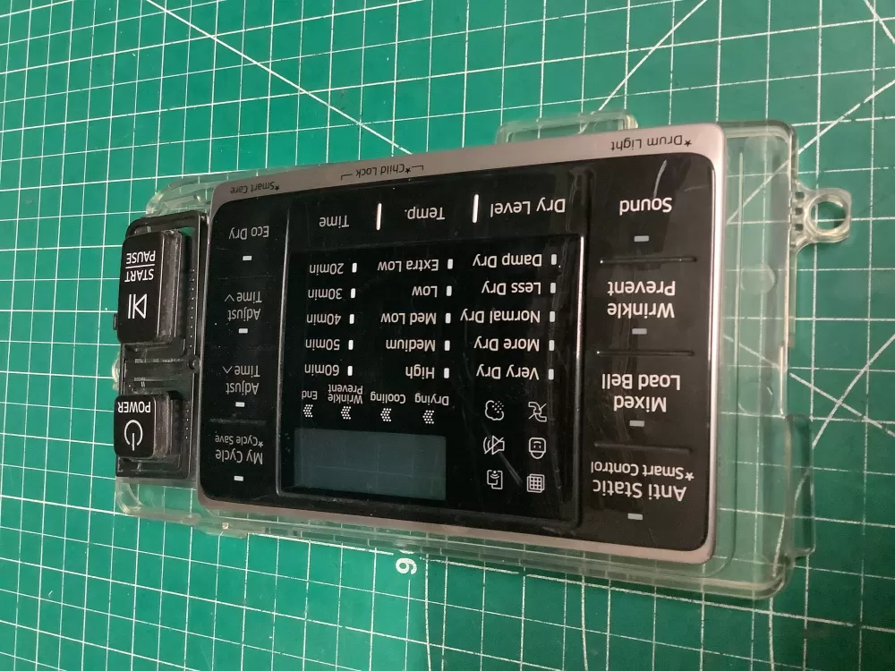 Samsung DC92-01607J  AP6243588  DC94-06643A  DC93-00376D  PS12084833 Dryer UI Control Board