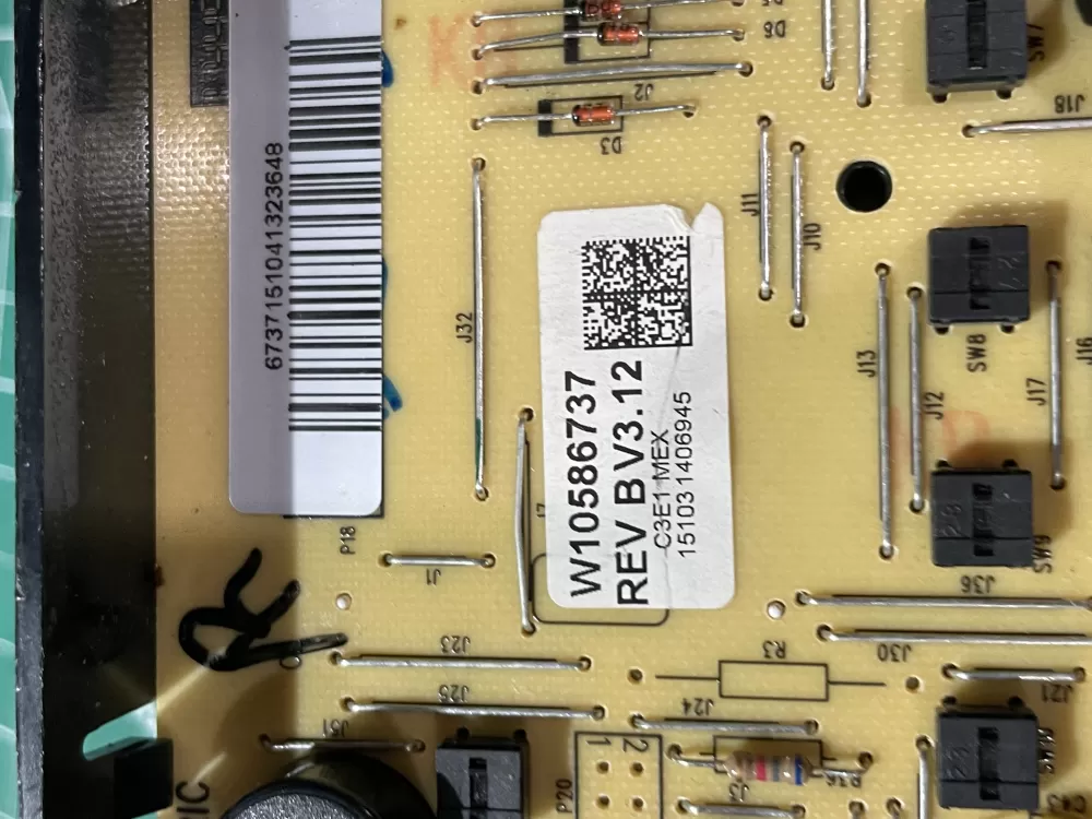 Whirlpool AP6023223 W10349740 Range Control Board AZ195515 | Wm504