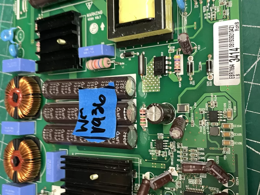LG EBR78643414 EBR84433501 Refrigerator Control Board AZ212218 | Wmv936