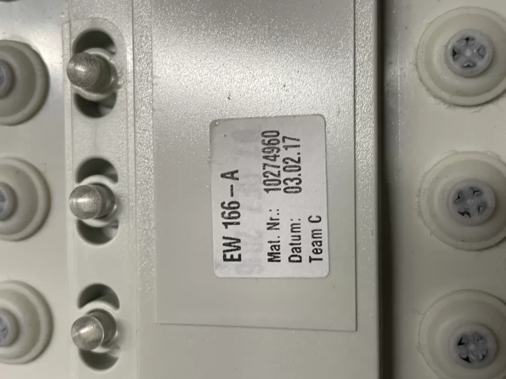 Whirlpool 10274960 W10274960 Dishwasher Control Board Panel W AZ9455 | V254