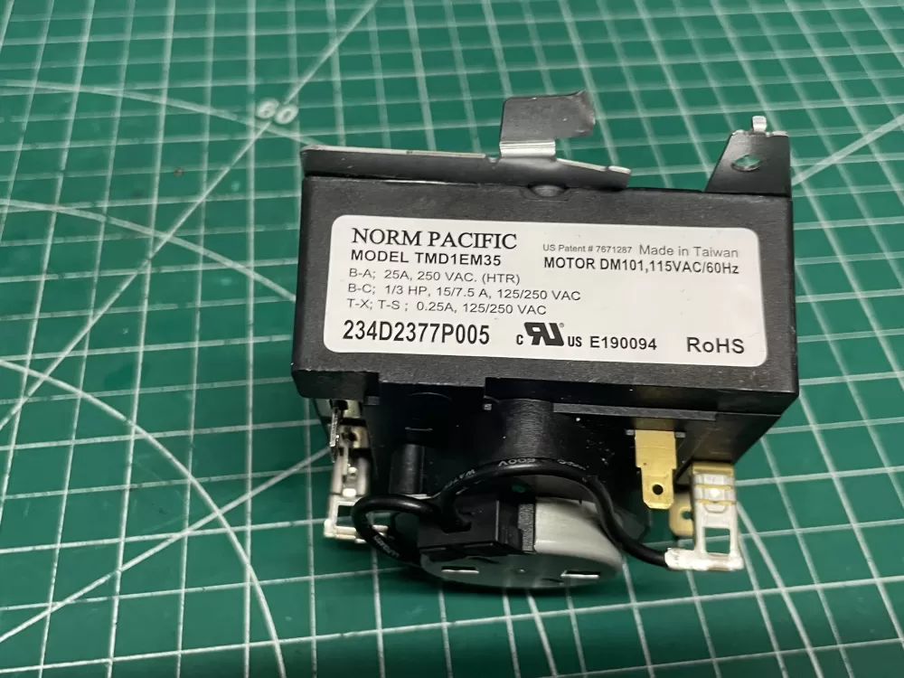 Hotpoint General Electric WE04X25280 Dryer Timer AZ203781 | Wm2173