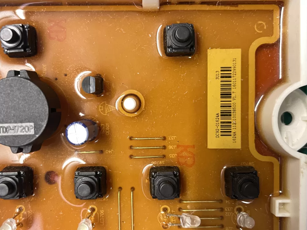 Samsung DC92 01624A Washer Control Board AZ211040 | Wmv934