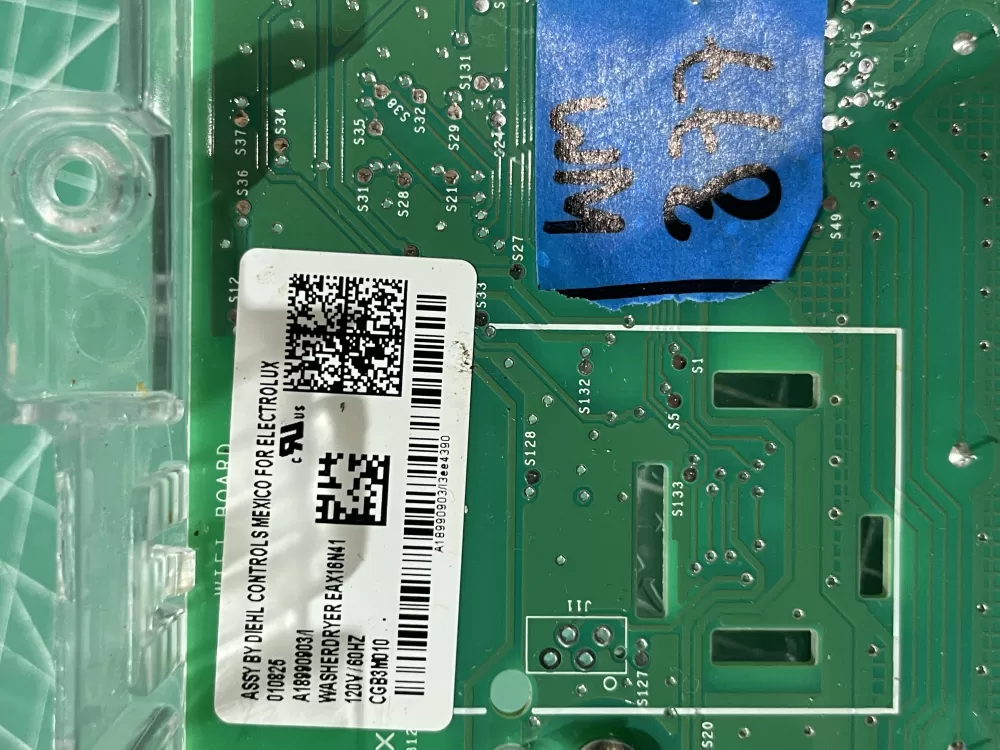 Electrolux Washer A18990903 Main Control Board AZ192981 | Wm377