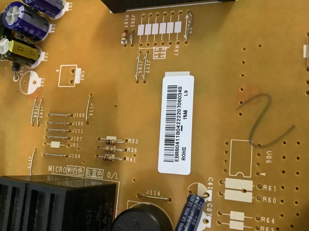 LG Kenmore EBR80411804 AP7223334 Microwave Control Board Panel AZ194801 | NR301