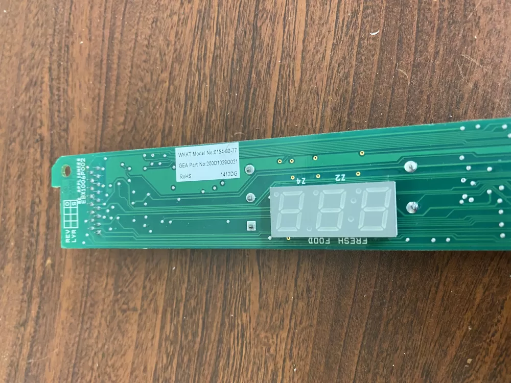 GE 200D1028G021 WR55X11164 Refrigerator Board AZ29920 | BK1624