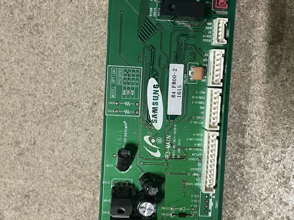 Samsung DE41-00391A Dishwasher Control Board AZ26224 | KM151