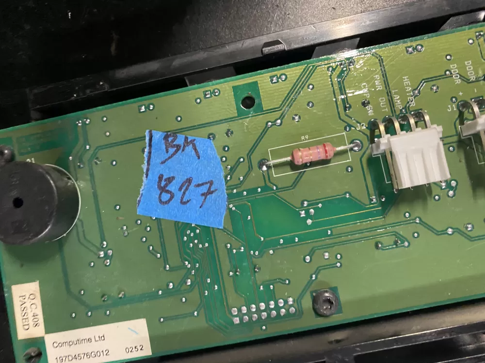 GE 197D4576G012 Refrigerator Control Board AZ3810 | BK827