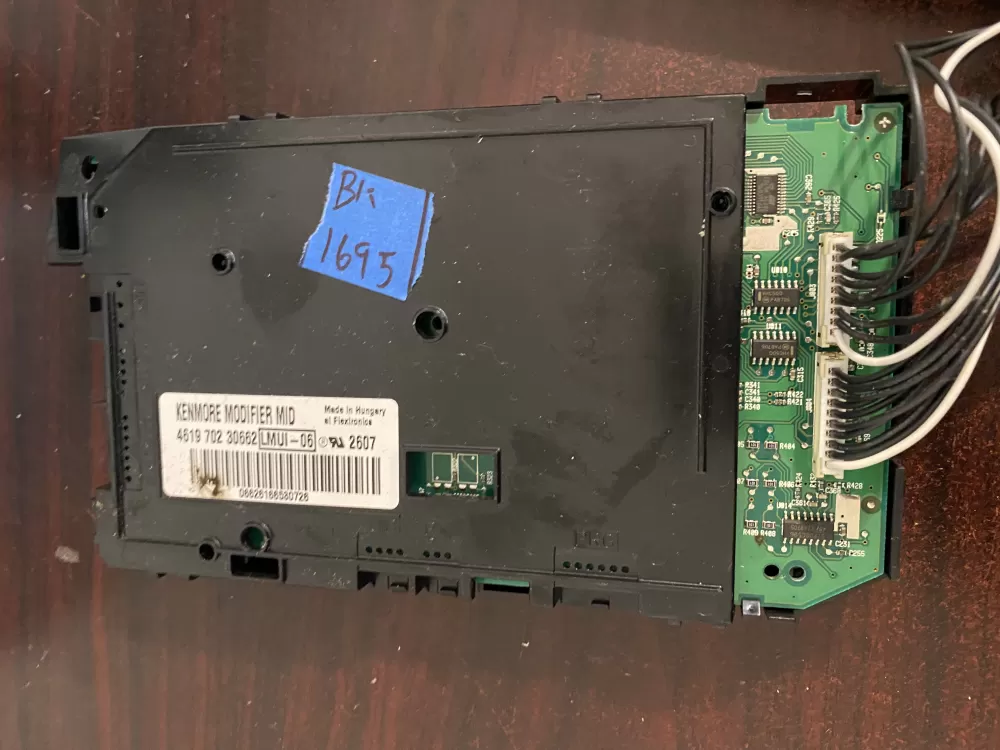 Whirlpool 4619 702 30662 Washer UI Control Board AZ34337 | BK1695