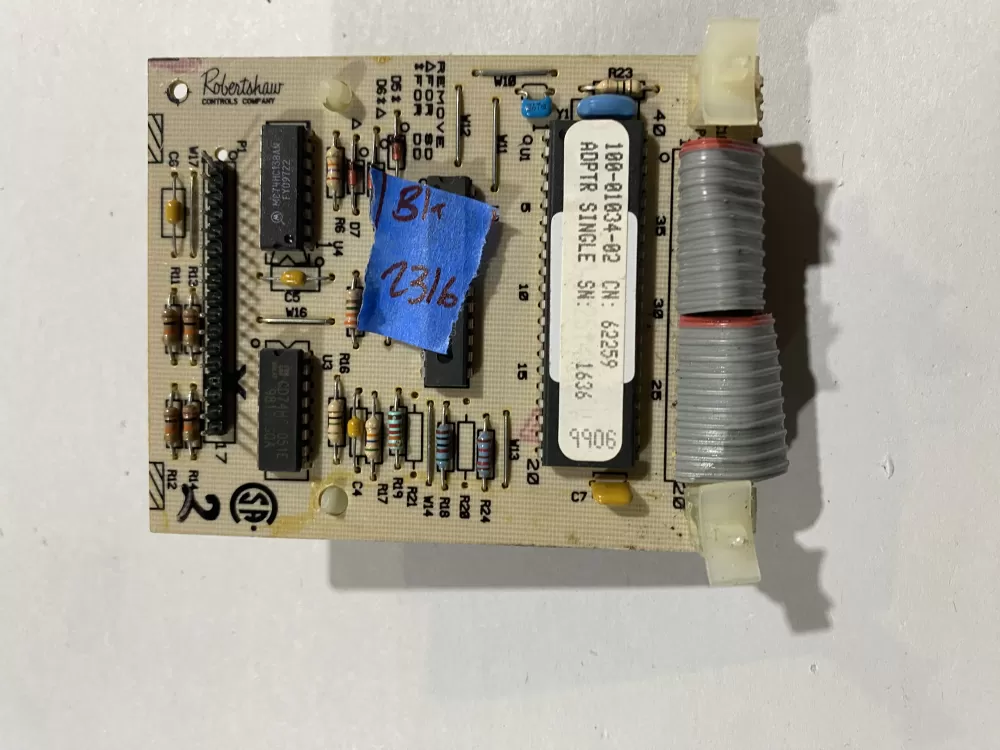 Dacor Control Adapter Board 100-01034-02 AZ131641 | BK2316