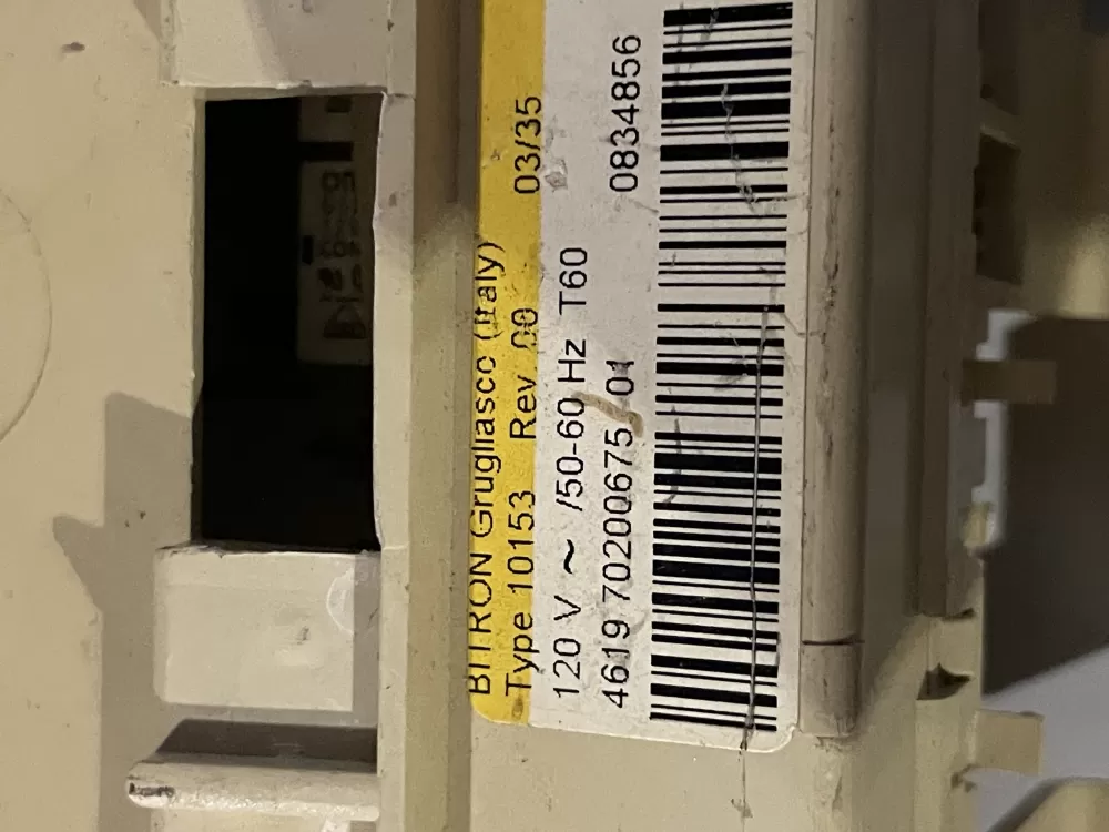 Bitron Whirlpool 461970200675-01 Washer Control Board AZ33157 | Wmv362