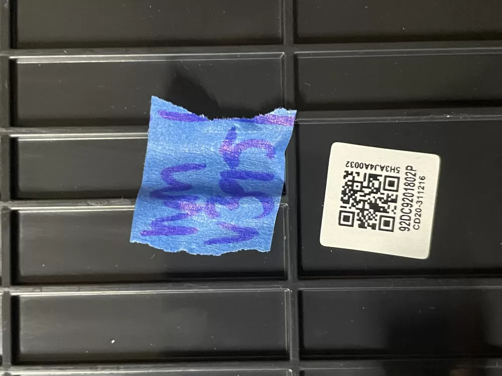 Samsung DC92 01802P Washer Control Board AZ44233 | WMV395