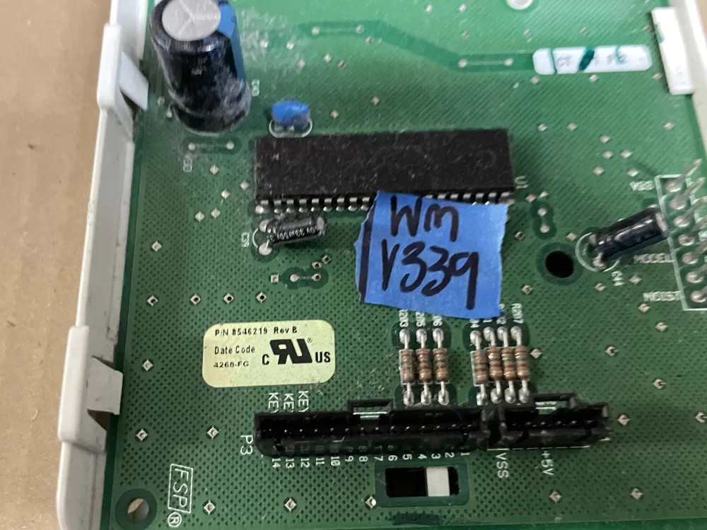 Whirlpool WP8546219 Dryer Control Board AZ100631 | Wmv339