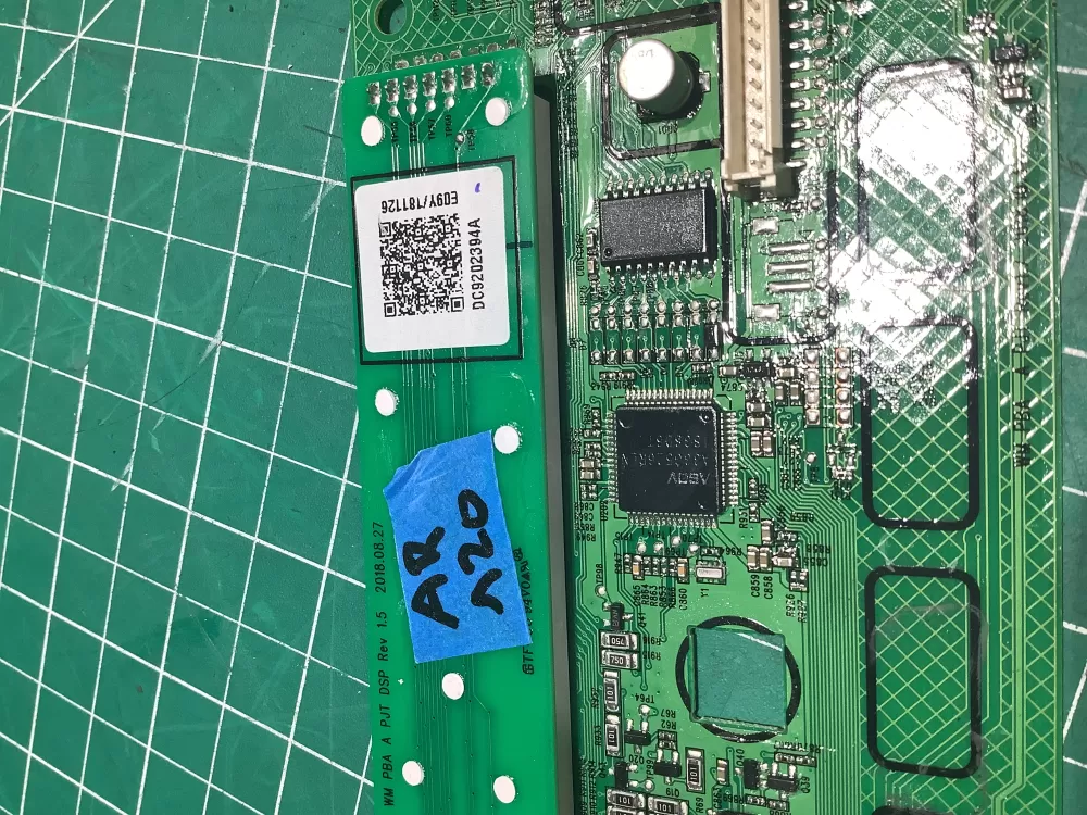 Samsung Washer DC92-02394A Display Board AZ162804 | AR120