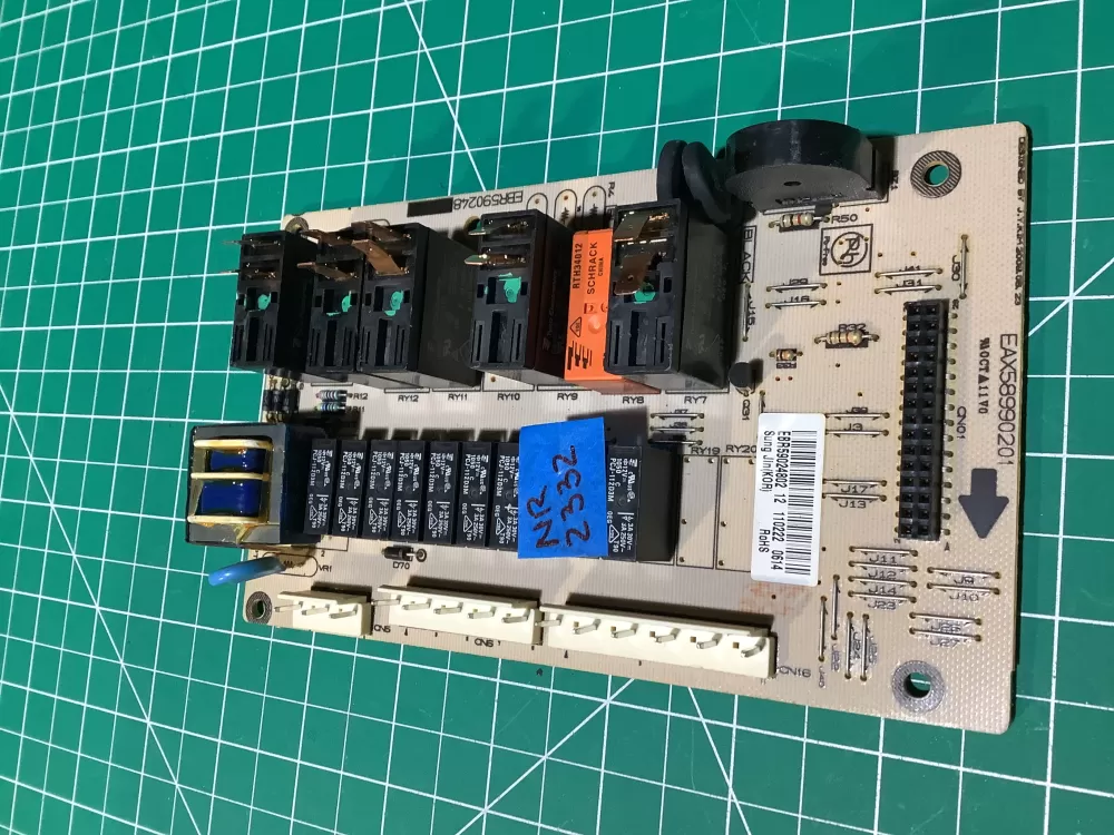 LG EBR59024802 Microwave Relay Board AZ130313 | NR2332