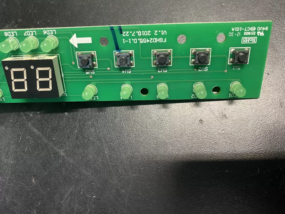 Frigidaire Electrolux E216635 Dishwasher Display Control Board AZ12420 | BK994