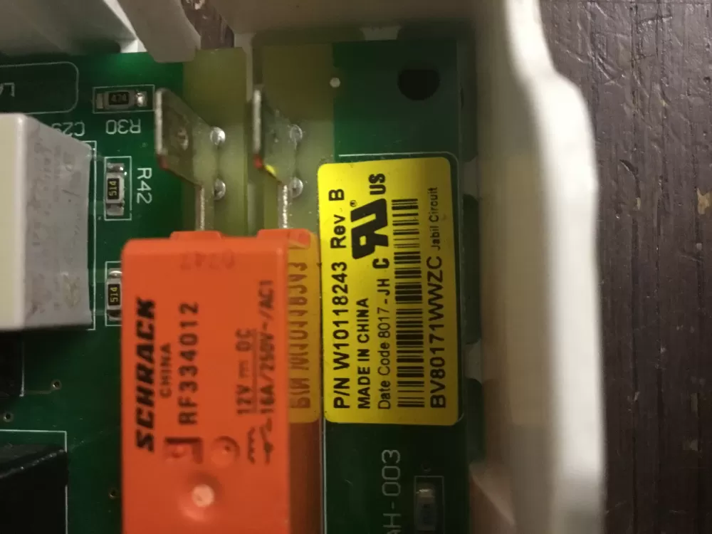 Whirlpool Maytag WPW10111616 W10118243 Dryer Control Board AZ18456 | NR58