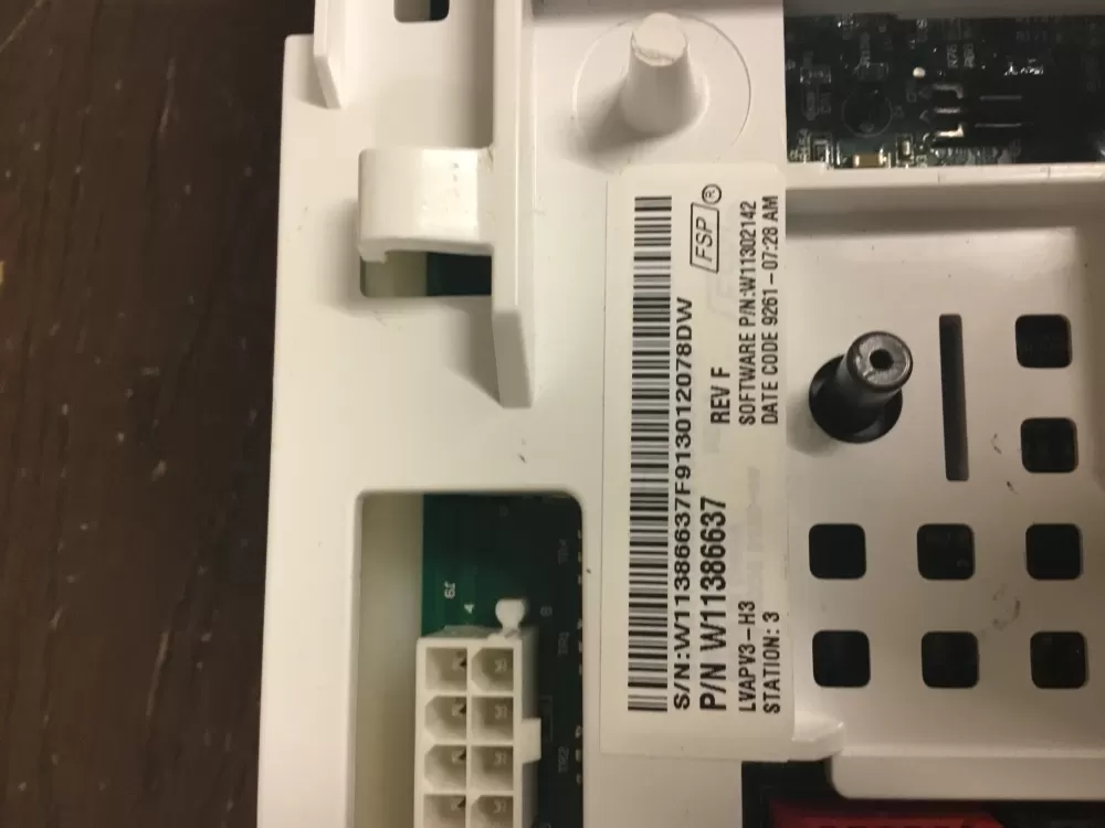 Whirlpool W11386637 W11417466 PS12745506 Washer Control Board AZ29989 | NR1007