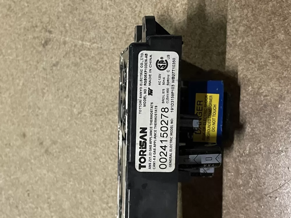 GE 191D3159P103 Range Control Board AZ26112 | KM80