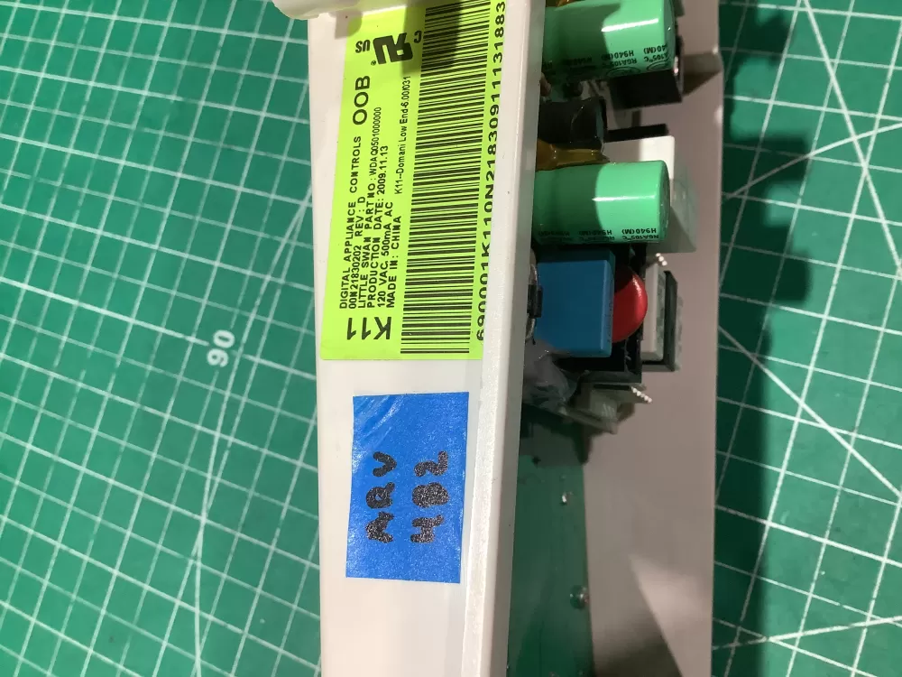 Samsung 00N21830202 Washer Control Board UI Display AZ184867 | ARV482