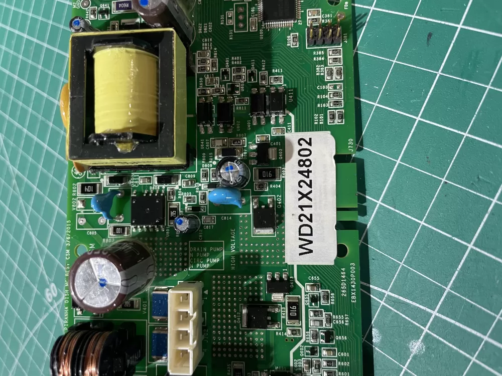 GE WD21X24903 265D1464G102 Dishwasher Control Board AZ190052 | Wm802