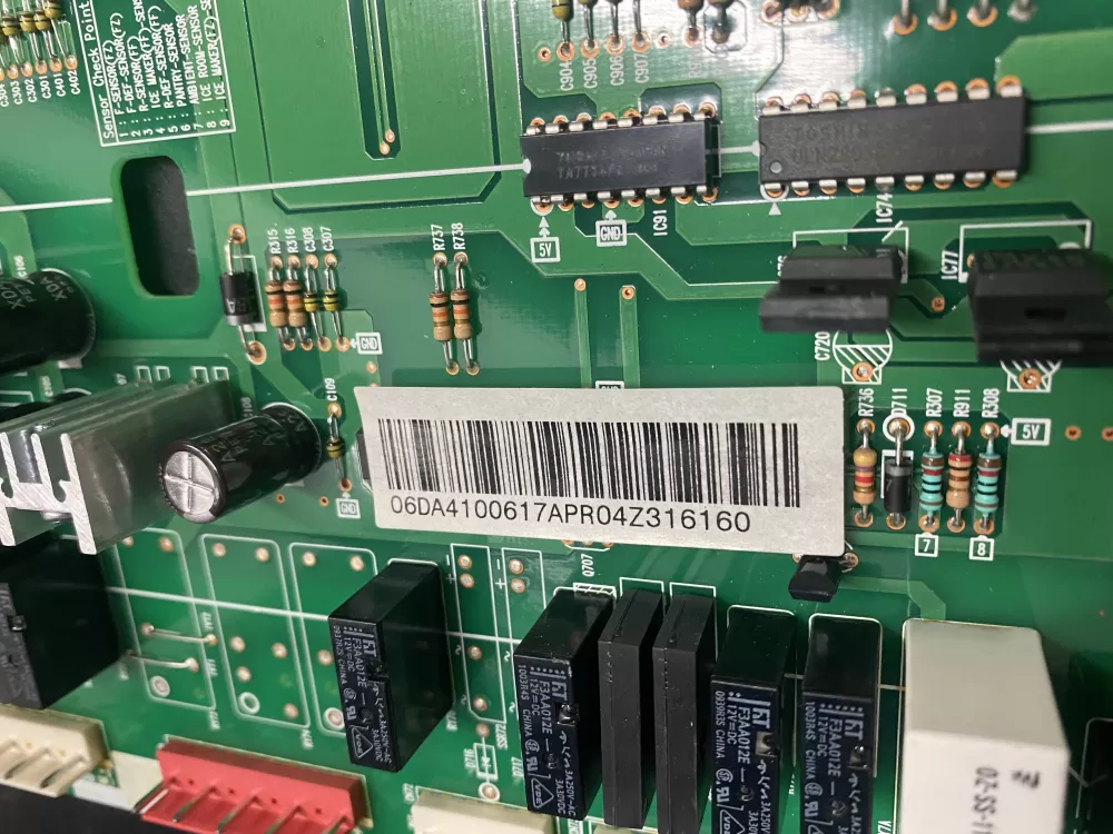 Samsung DA41 00617A Refrigerator Control Board AZ23296 | BK784