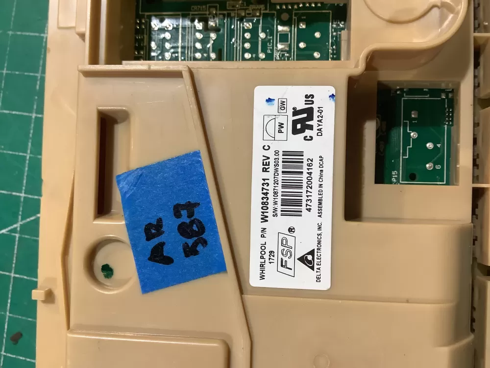 Whirlpool Maytag Amana AP6034555 Dishwasher Control Board AZ230840 | AR587